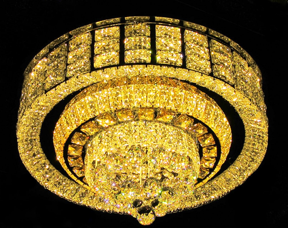 PLAFONIERA de cristal pe led - 144W [2]
