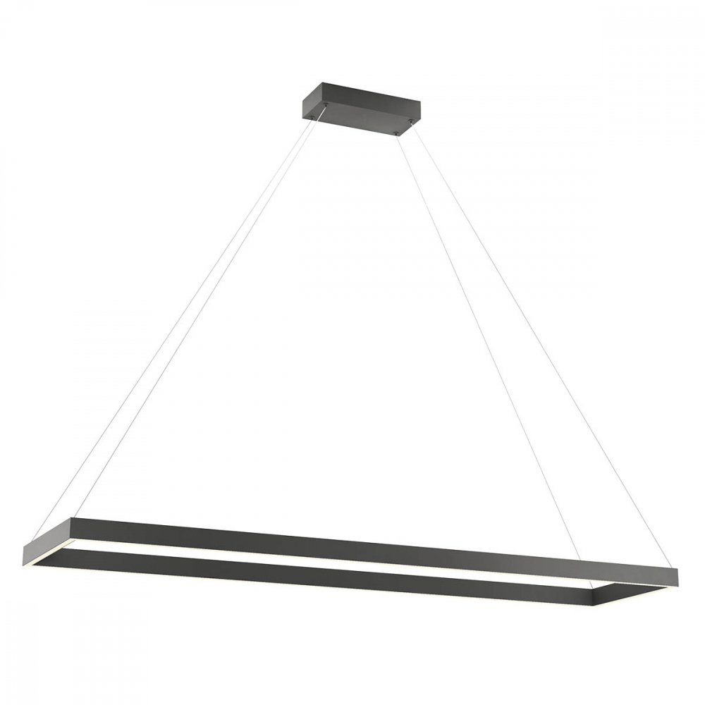 LUSTRA LED FEBE 1X48W D1200 NEGRU LN [1]