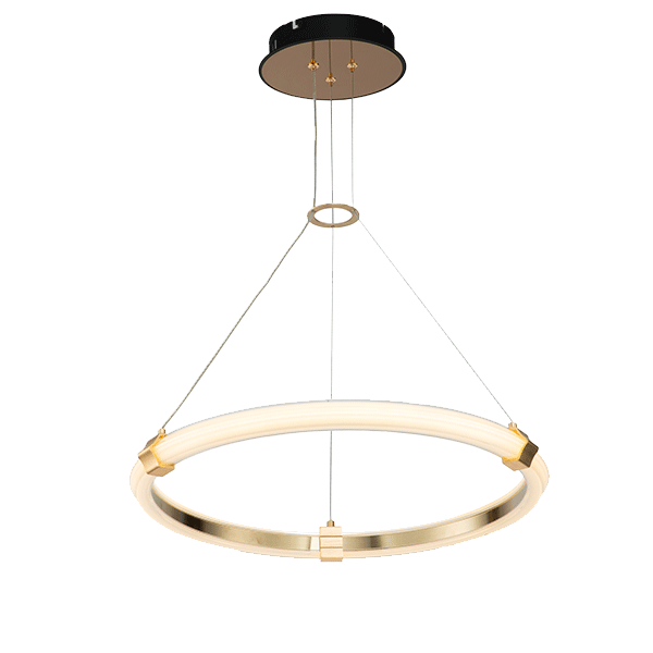 LUSTRA LED FELIX 35W 3000K NEGRU/AURIU [1]