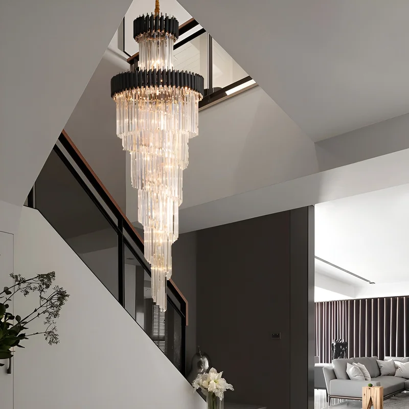LUSTRA NEAGRA CRISTAL  8097/600X2000 BK [3]