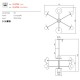 LUSTRA PLATO AURIU  6X10W D100 [3]