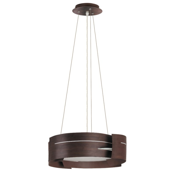 LUSTRA  BERBERA 2215 WENGE ALB E27 3X60W D480MM [2]