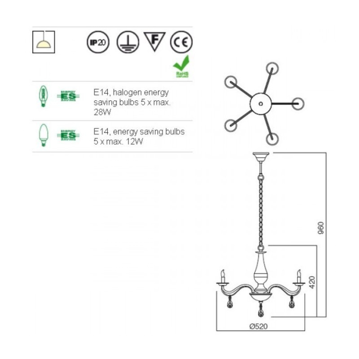 Lustra Redo Fabiola 02-712 [2]