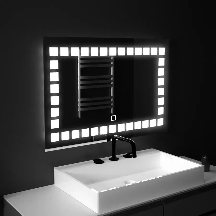 OGLINDA LED CU TOUCH (80X60) 6000K [2]
