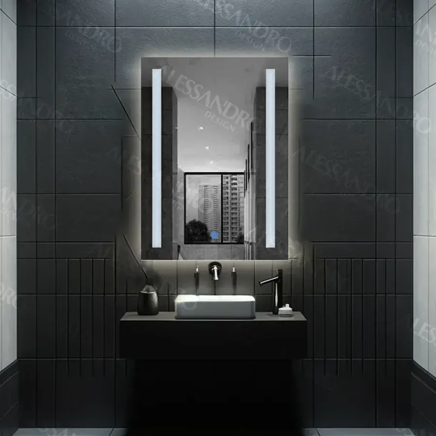 Oglinda LED Touch Cu Sistem Dezaburire (50×70) cm [2]