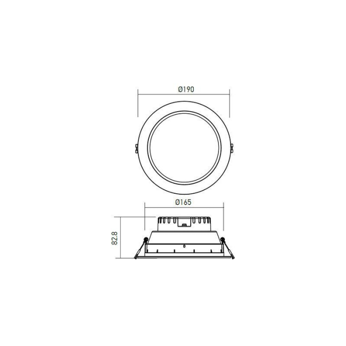 PANOU LED XEVO INCASTRAT 18W 3000K ALB MAT EV04WW ARELUX [3]