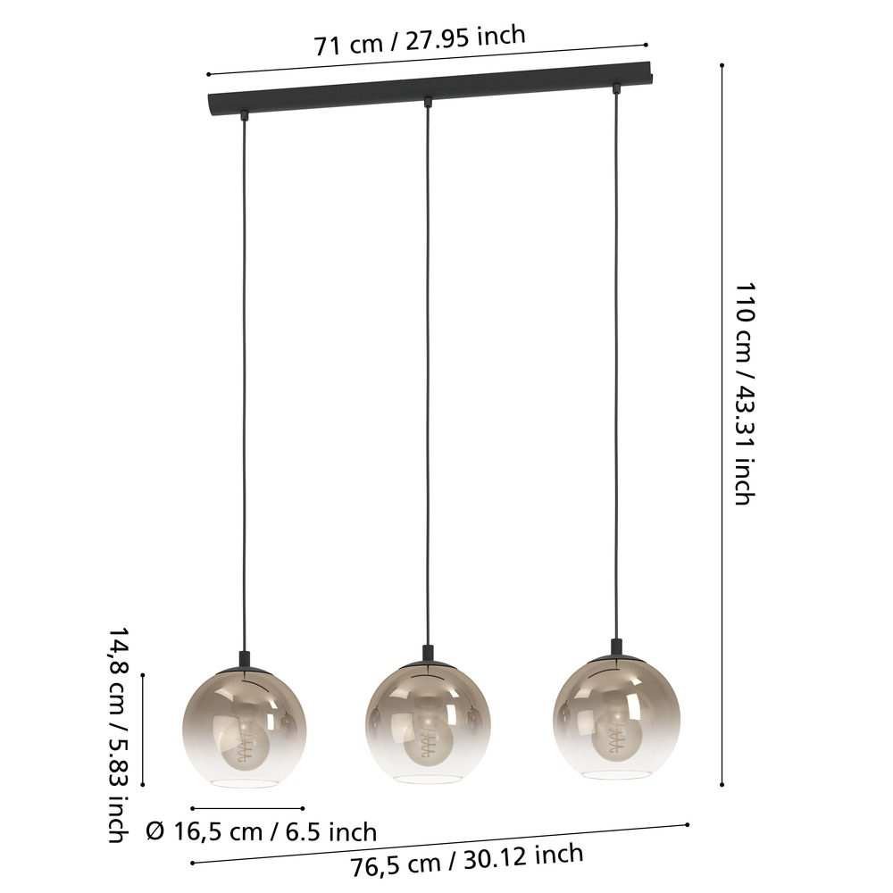 PENDUL ARISCANI 1 3XE27 IP20 901924 [4]