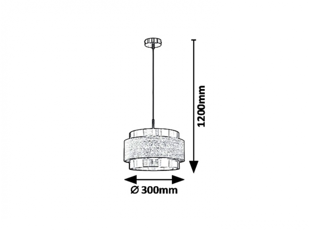 PENDUL BASIL 1X40W E27 [2]