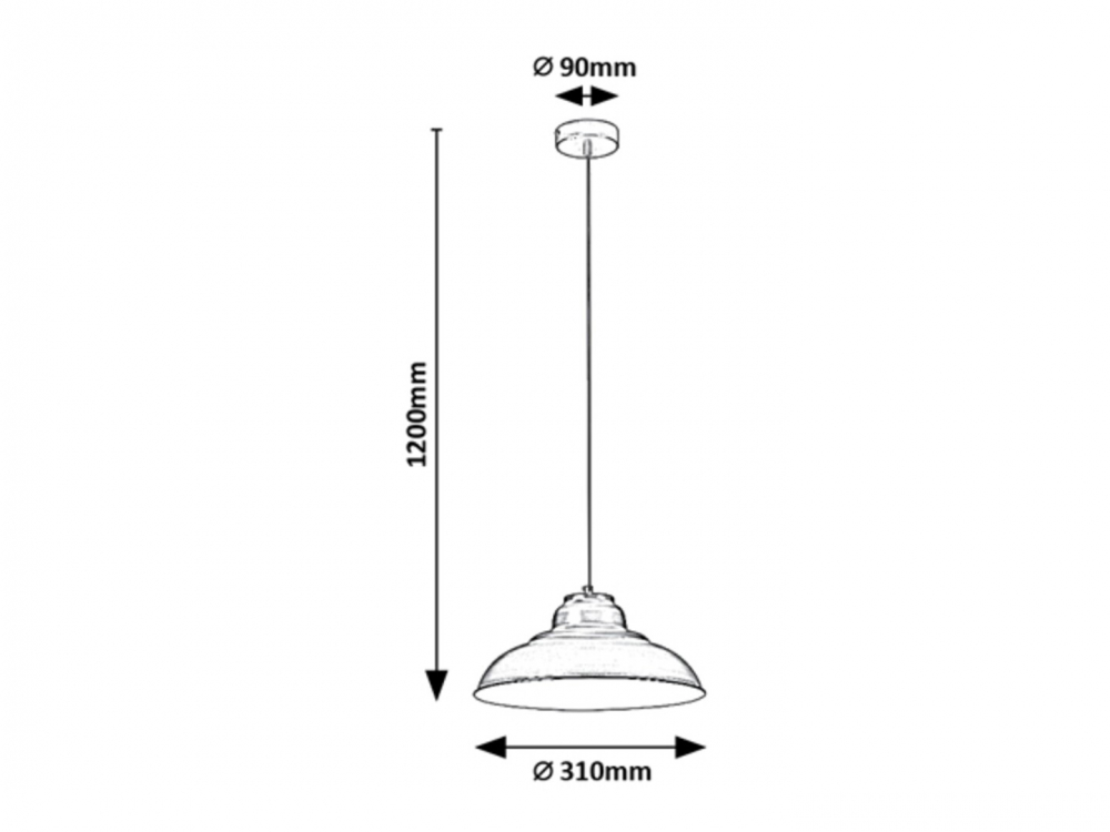 PENDUL DRAGAN 1X60W E27 [2]