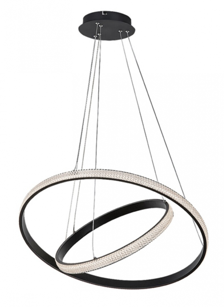 PENDUL GRETE LED NEGRU/ALB 1X60 7150LM [2]