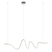 PENDUL IMPULS  34W 3000K NEGRU L1600MM [1]