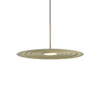PENDUL LAKE LED 13W 3000K D500  OLIVE [1]