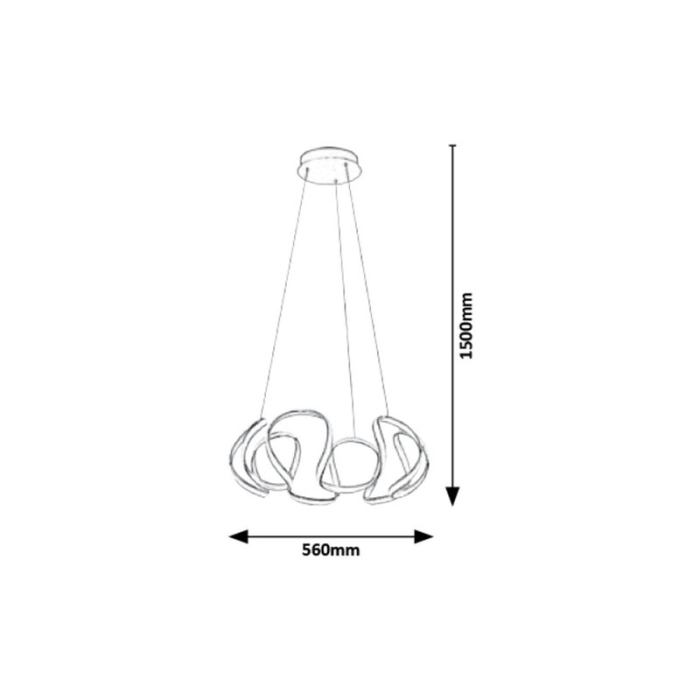 PENDUL LED 5770 R.PALMIRA [2]