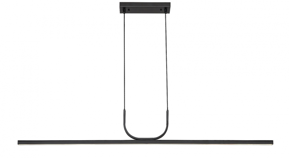 PENDUL LED ELIA NEGRU 1X25W 3000K CROM [1]