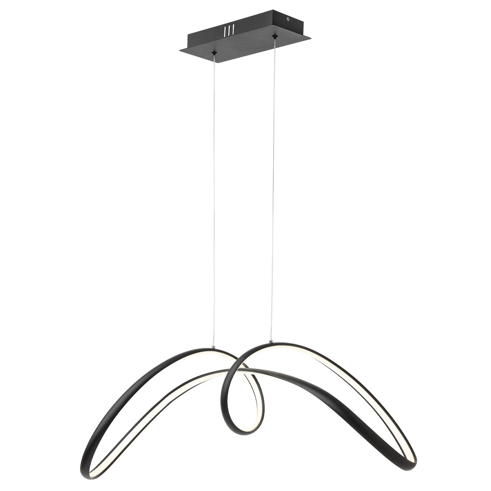 PENDUL LED LAMON 01-2455 1X55W LN NEGRU [1]