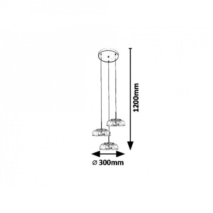 PENDUL LED R. LORELL 5393 LC 3000K [2]