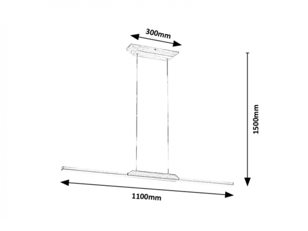 PENDUL LED TAMUR 1X26W 4000K [4]