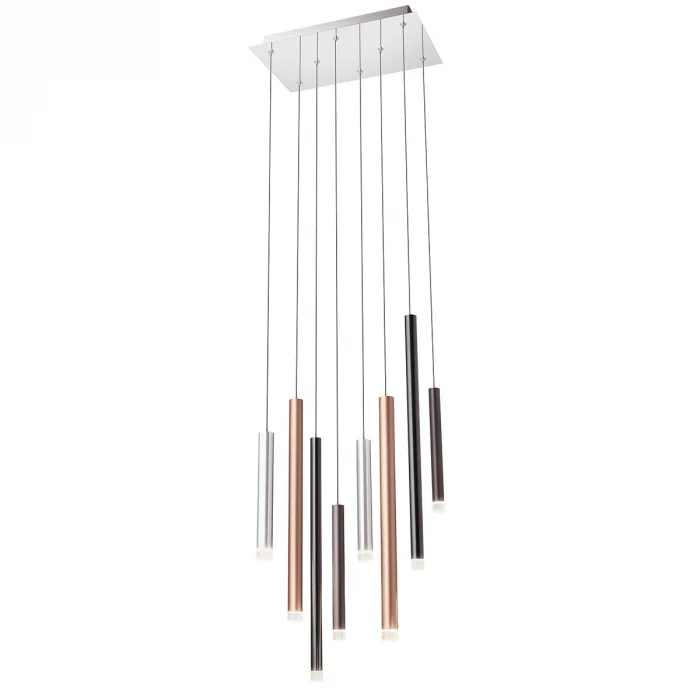 PENDUL MADISON NEGRU CUPRU AURIU CROM MARO 1X38W  2176LM [1]
