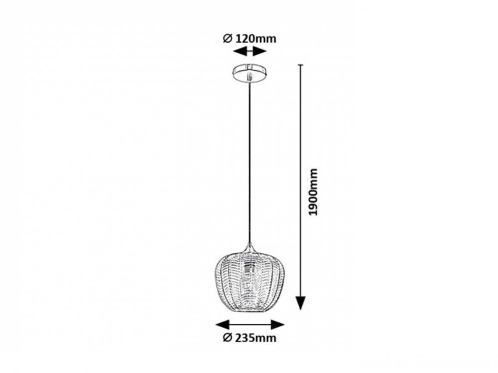 PENDUL MONET 1X40W E27 [3]
