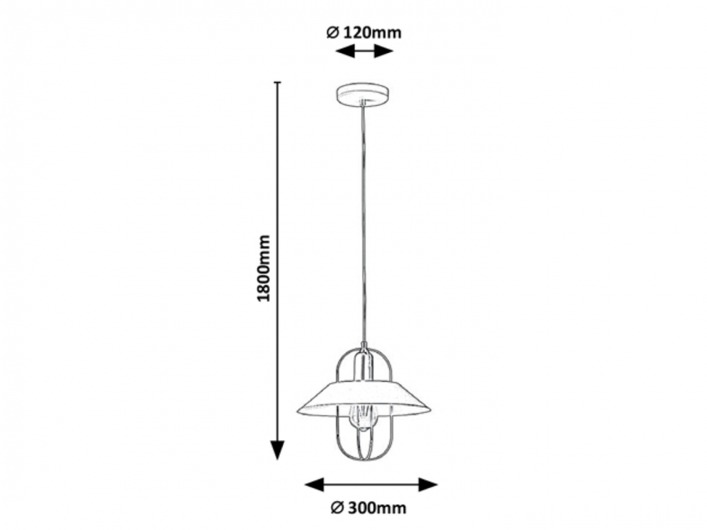 PENDUL NERSIN 1X40W E27 [2]