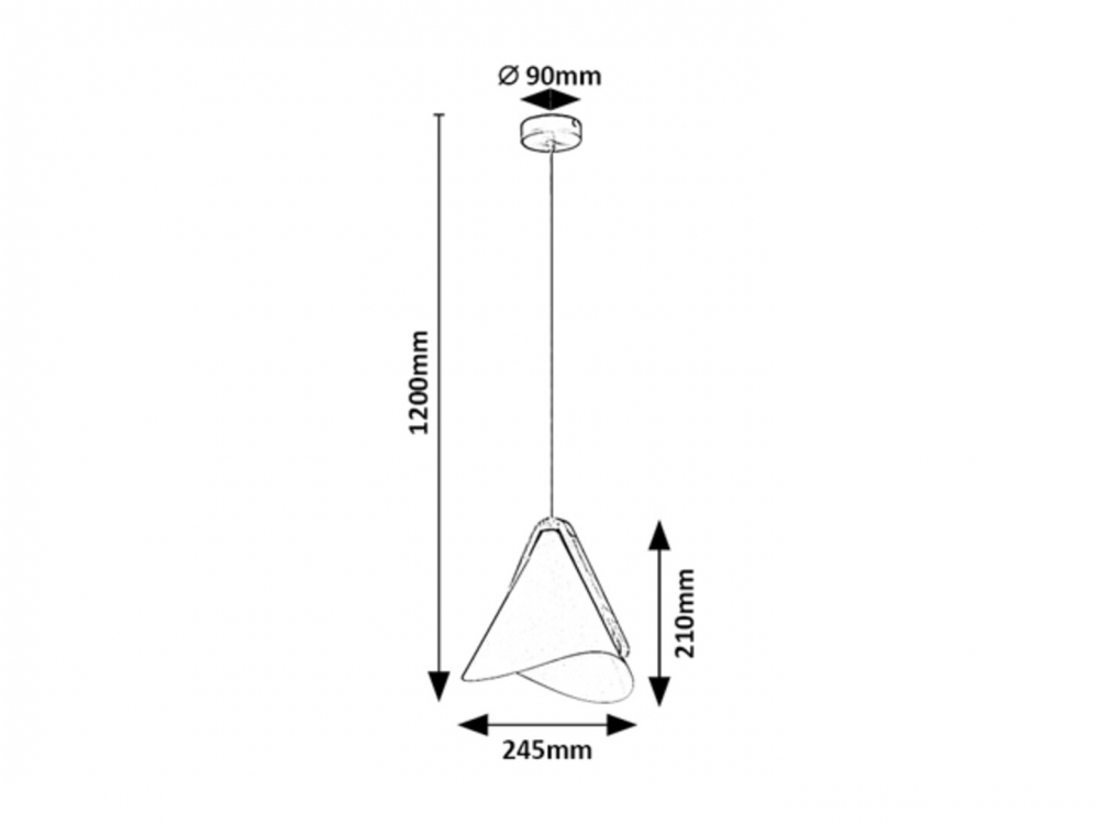 PENDUL NEVA 1X60W E27 [2]
