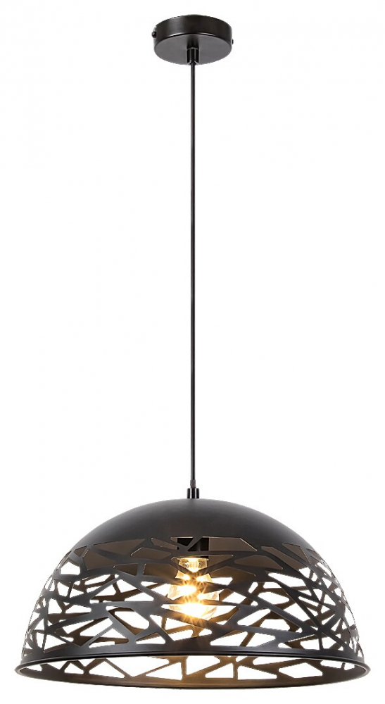 PENDUL NORENA 1X60W E27 - NEGRU [1]