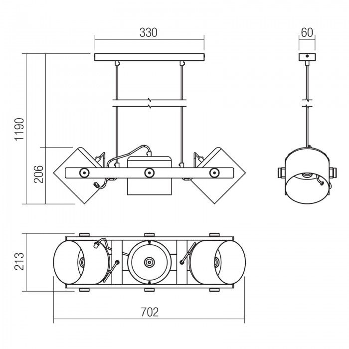 PENDUL POOH 3X42E E27 [2]