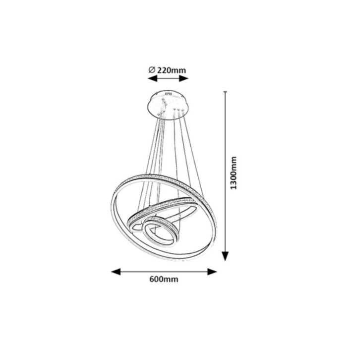 PENDUL Rabalux LED AVALON 2230 [2]