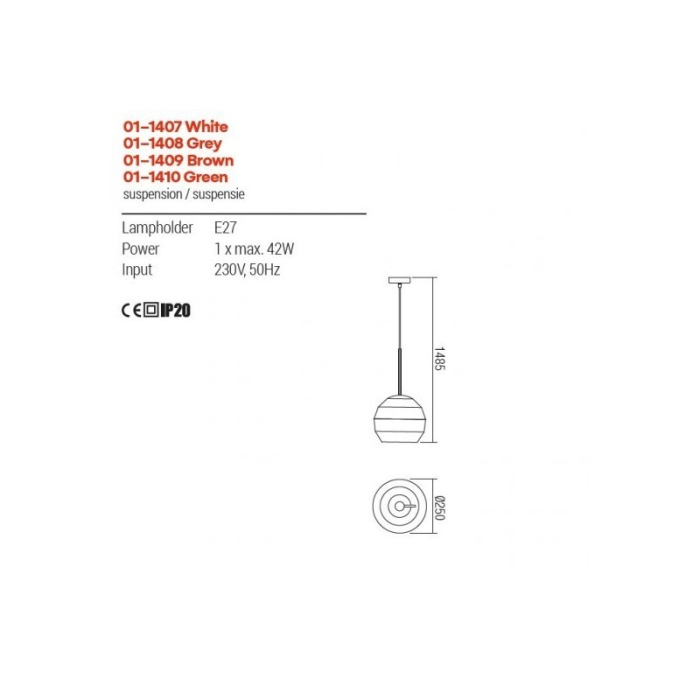 PENDUL LED ANARU 01-1407 [2]