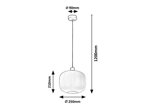 PENDUL SORAYA 1X60W E14 [3]