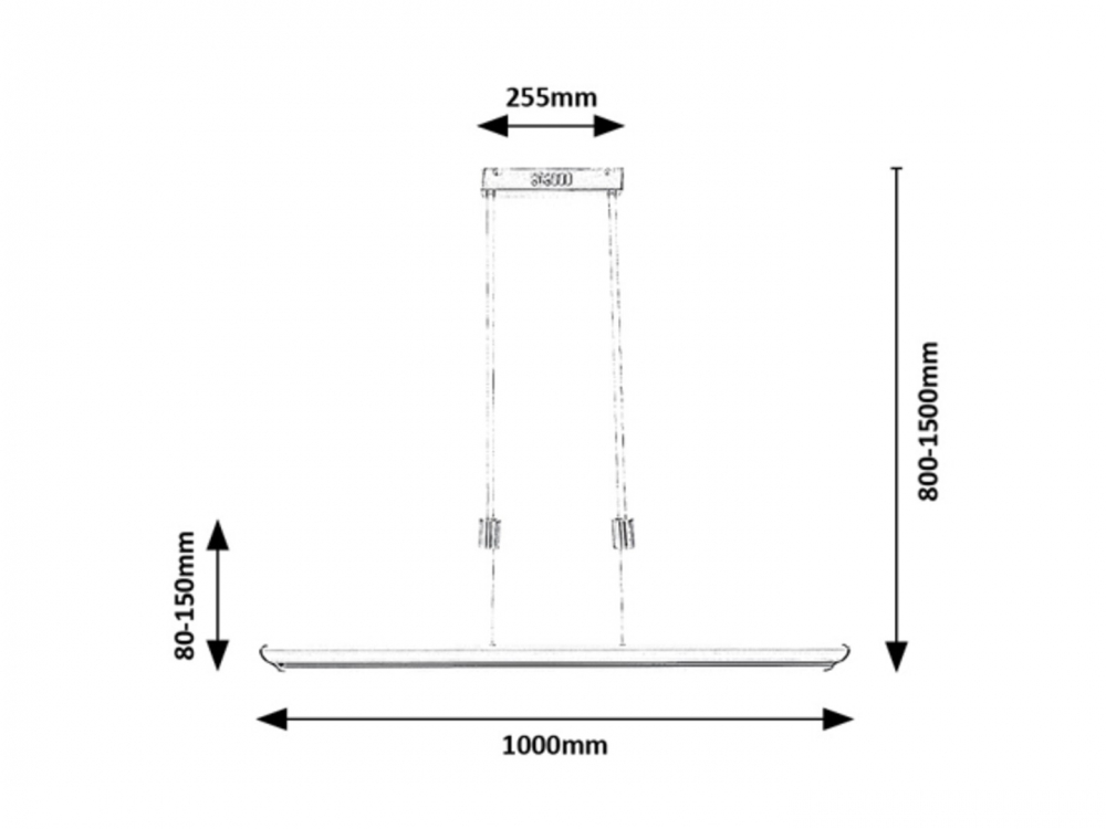 PENDUL TEMPERIUS LED - 1X24W [8]