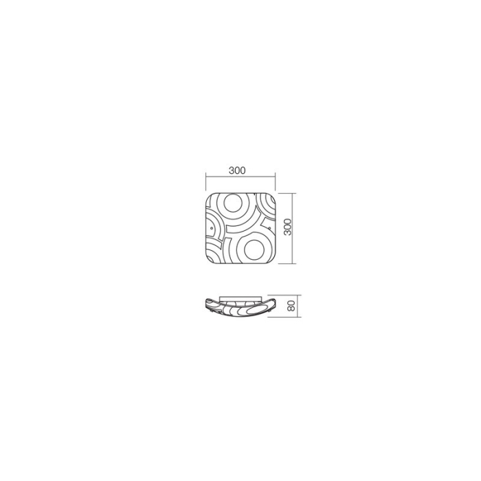 PLAFONIERA COCOON 05-874 1X42W E27 [2]