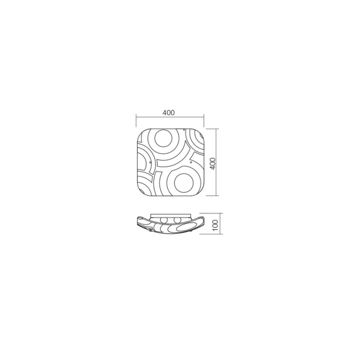 PLAFONIERA COCOON 05-875 2X42W E27 [2]