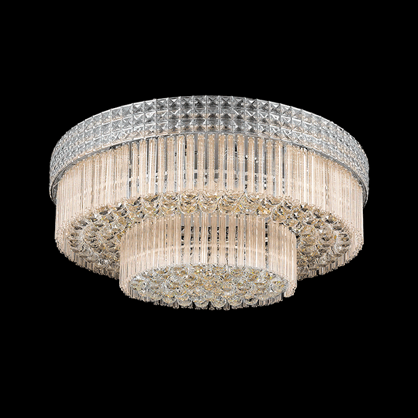 PLAFONIERA CRISTAL K9 MISHELLE 8XE14  CROM [1]