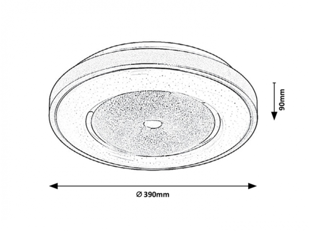 PLAFONIERA DAFIA LED 1X24W [3]