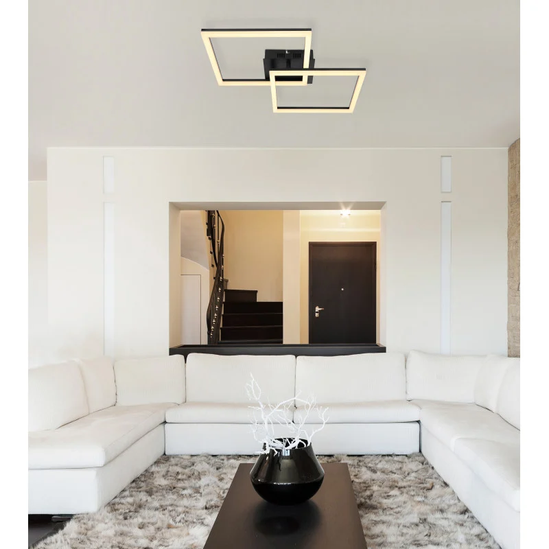 PLAFONIERA LED 5188/400+300 BK 1X160W 3000K, 4000K, 6500K [3]