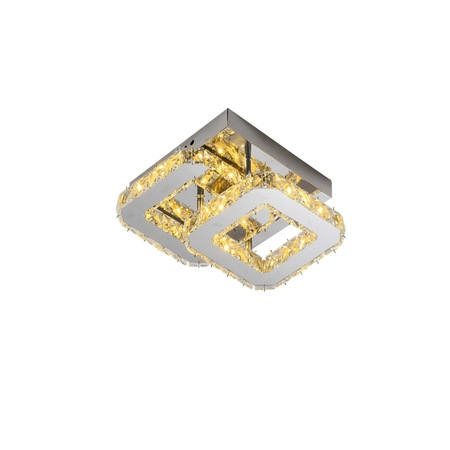 APLICA LED CRISTAL LJ. CH PATRAT 2X24W [3]
