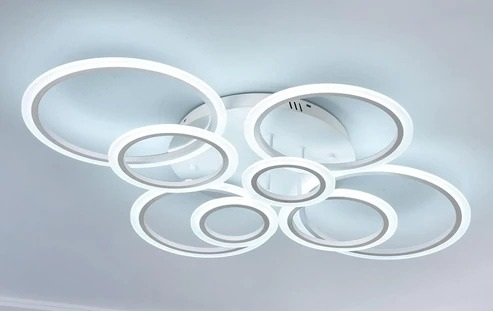 PLAFONIERA LED CU TELECOMANDA (4+4) 114Wx2 [3]
