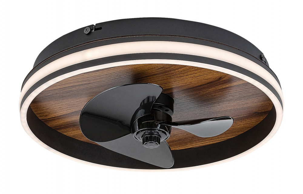 PLAFONIERA LED CU VENTILATOR - 1X30W; 3 NUANTE DE LUMINA + TELECOMANDA [1]