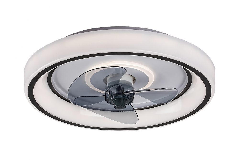PLAFONIERA LED CU VENTILATOR HORACIO 1X67W 3 NUANTE DE LUMINA SI TELECOMANDA [1]