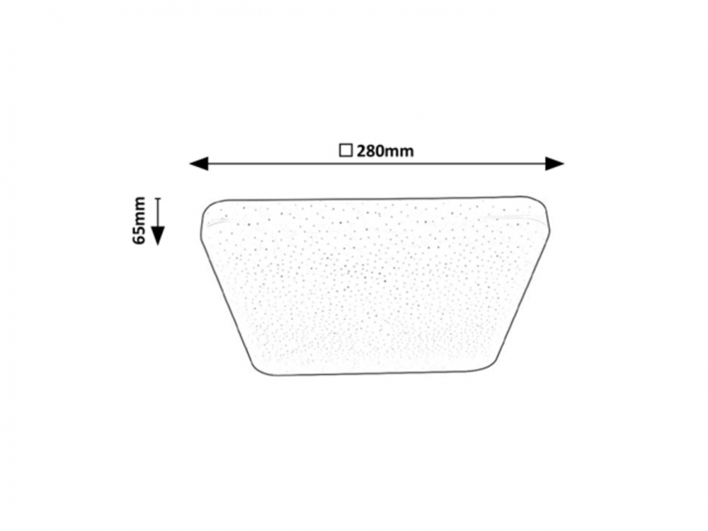 PLAFONIERA LED LUCAS 1X72W [2]