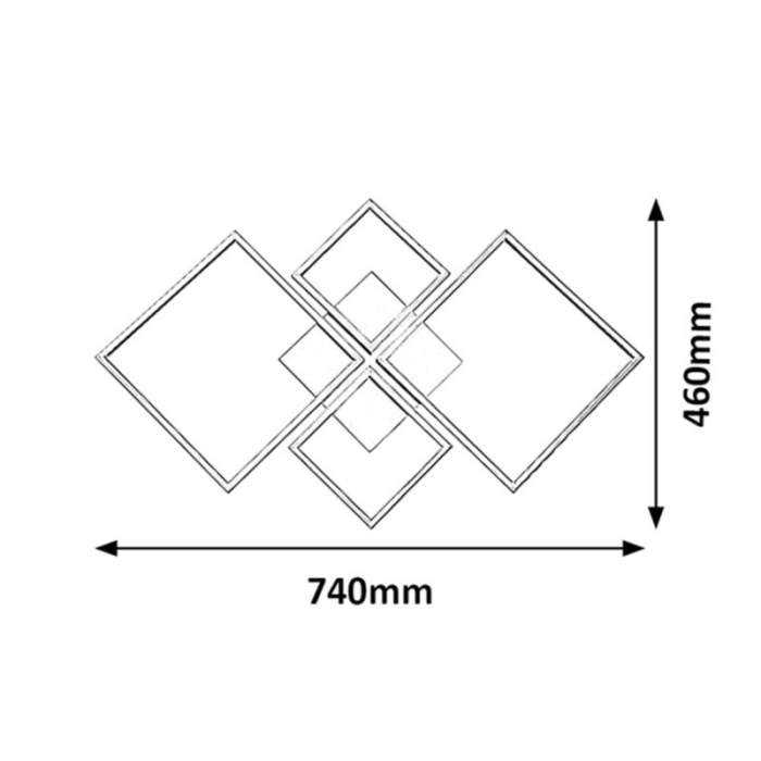 PLAFONIERA LED R.2186 AZRA [2]