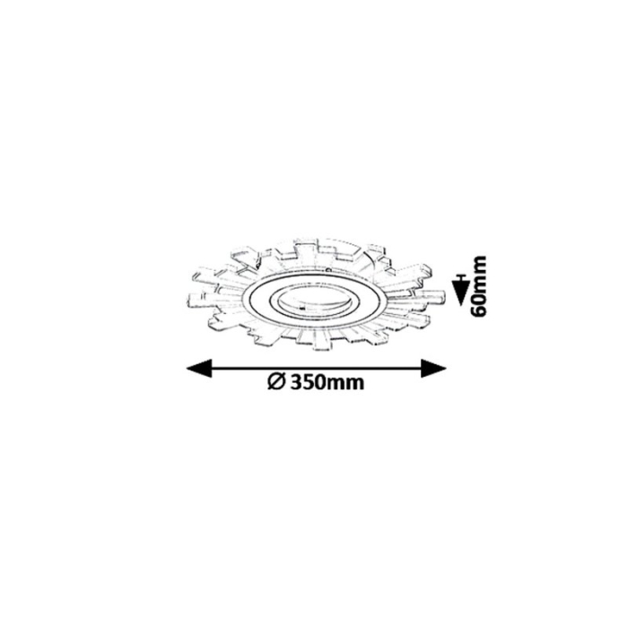 PLAFONIERA LED R.6209 FELICITY [2]