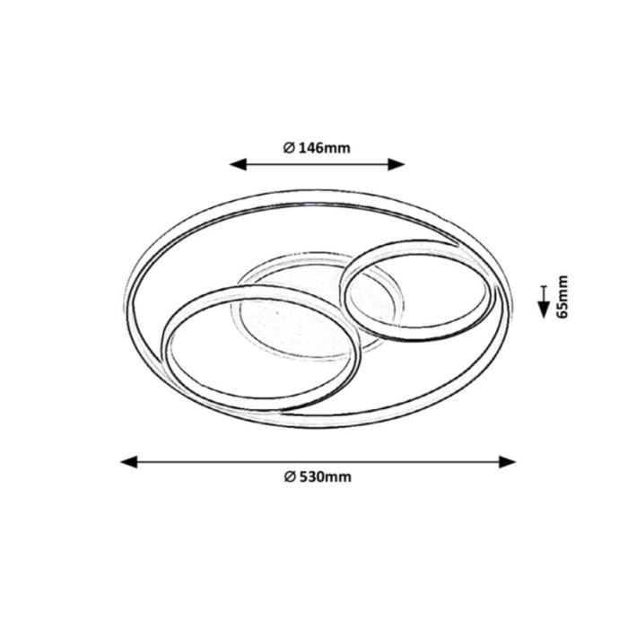 PLAFONIERA LED R. AQUILA 3335 [2]