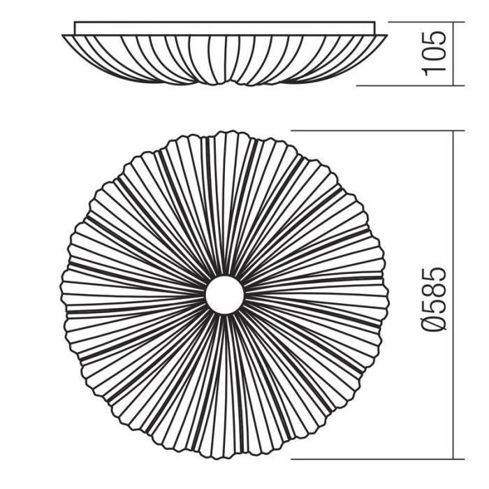 PLAFONIERA LED REDO ARAGON 05-916 [2]
