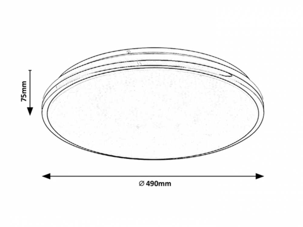 PLAFONIERA LINDEN LED 1X50W [5]