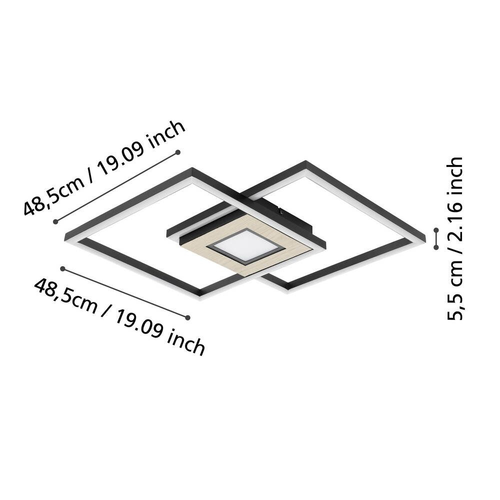 PLAFONIERA  MARINELLO LED 2X17W;4.2W IP20 [3]