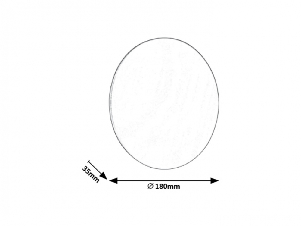 PLAFONIERA MARLON LED 1X8W LC NEAGRA [4]