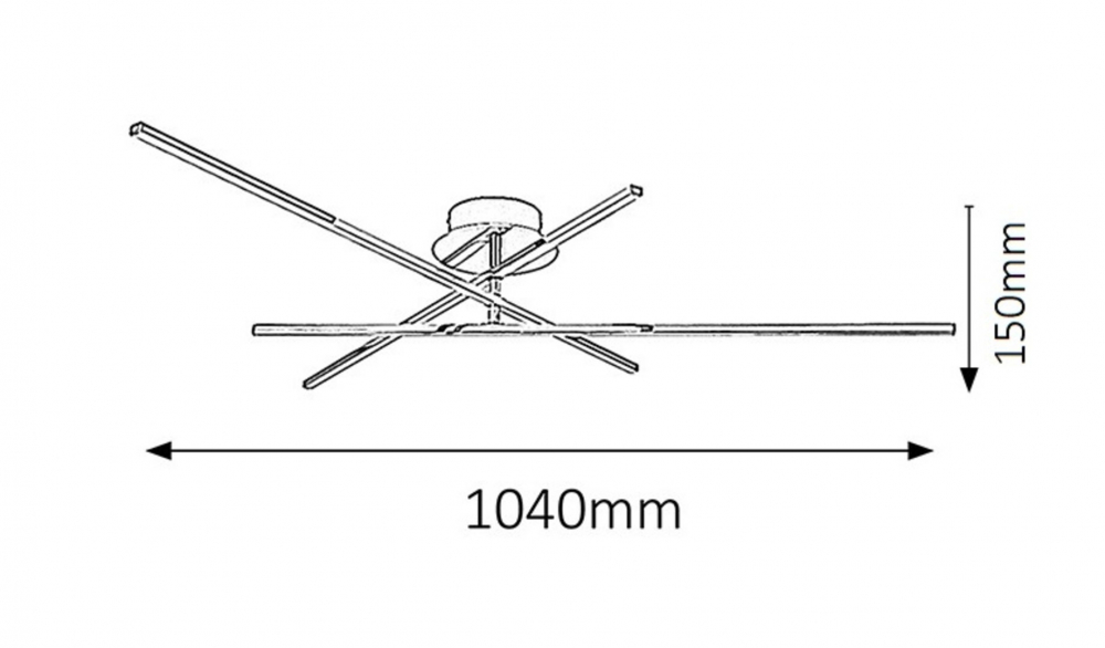 PLAFONIERA MEREDITH LED 1X18W LC [4]