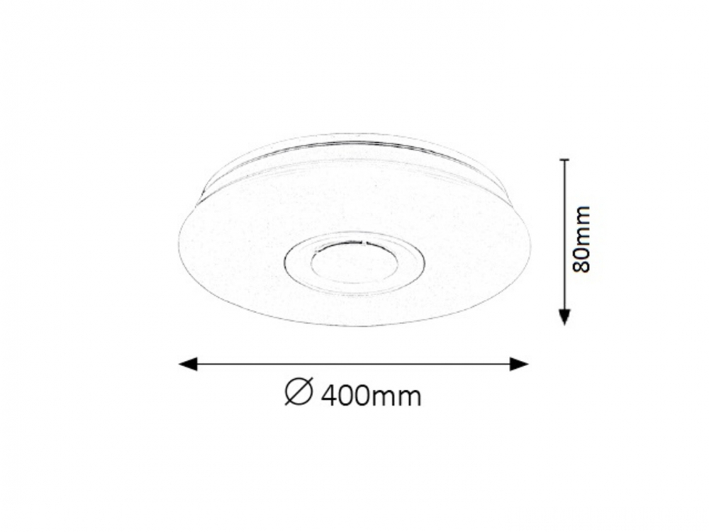 PLAFONIERA MURRY LED 1X24W ROTUND [10]